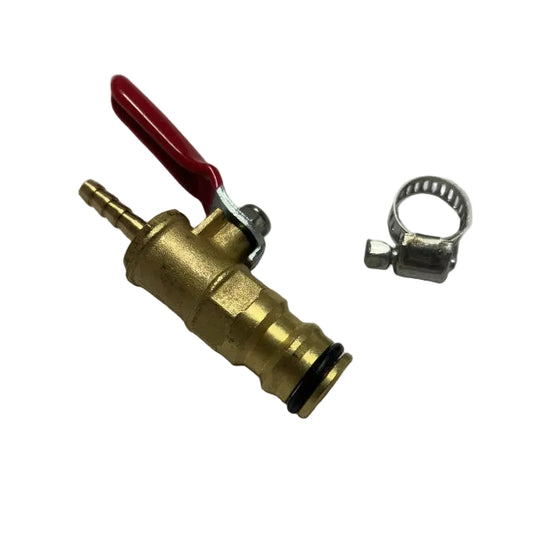 Kogelkraan met Gardena koppeling